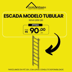 ESCADA MODELO TUBULAR