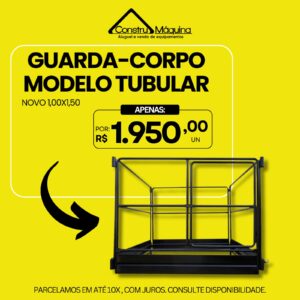 GUARDA-CORPO MODELO TUBULAR